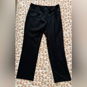 Like New Ann Taylor Black Pinstripe Suit Pants Trouser Size 6P